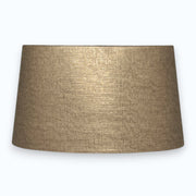Ovaler Lampenschirm 3625950  aus Stoff in Tuff Bronze,mit den Maßen 24 x 21 x 14 cm 