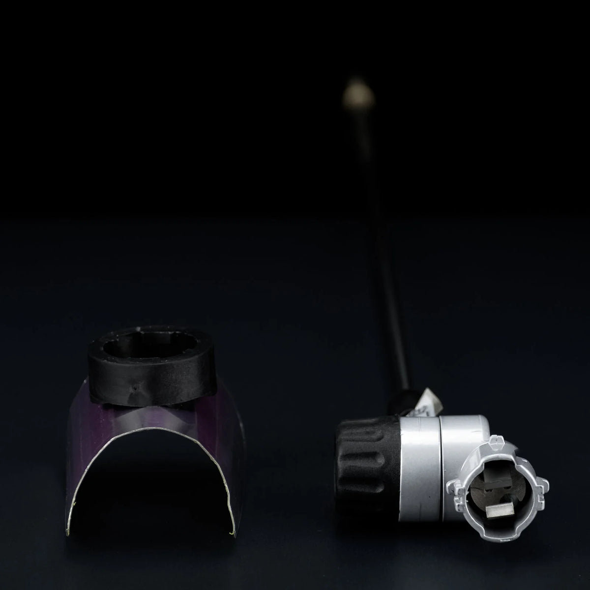 Schienenstrahler mit Jack Adapter Ivela System / Alive NV Schienensystem 12V Strahler 46cm Spot Gx5,3