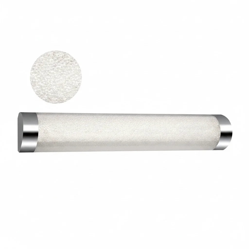 LED Badezimmerlampe Kristalloptik Glitzer 37,5cm IP44 