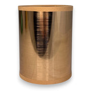 Light & Living Klemm-Lampenschirm zylindrisch in glänzendem Gold-Kupfer, Ø 10 cm und 13 cm hoch