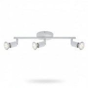 3er LED Deckenstrahler weiß inkl. GU10 3W schwenkbar SIMPLE – Strahler / Spotbeleuchtung