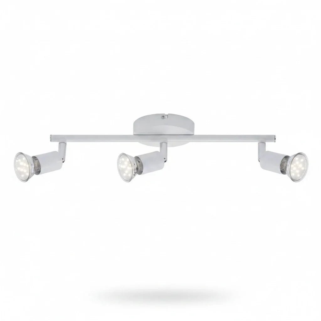 3er LED Deckenstrahler weiß inkl. GU10 3W schwenkbar SIMPLE – Strahler / Spotbeleuchtung