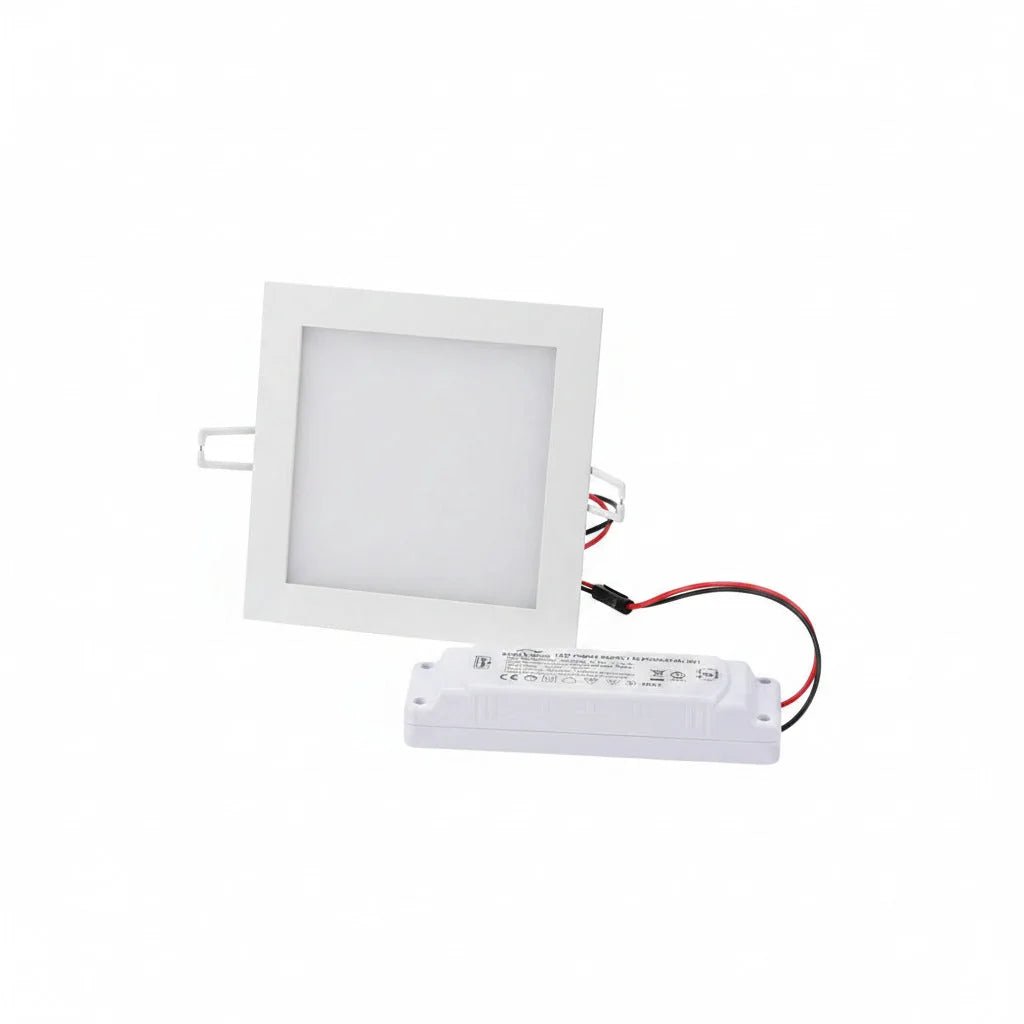 30W LED Downligt 230V dimmbar warmweiß, Einbauspot eckig – Einbaustrahler IP20, dimmbar
