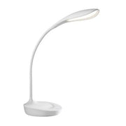 LED Schreibtischleuchte dimmbar weiß mit USB Anschluß Tischlampe