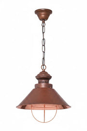 Retro Hängeleuchte Kupfer rund Copper Honsel – Pendelleuchte dimmbar, E27