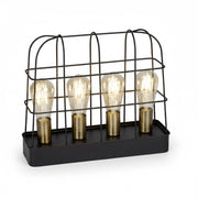 Vintage Tischleuchte Terneg schwarz Tischlampe