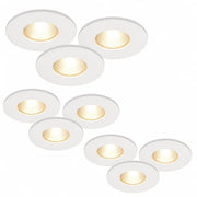 Das 9er Set LED Einbauspots MD-315