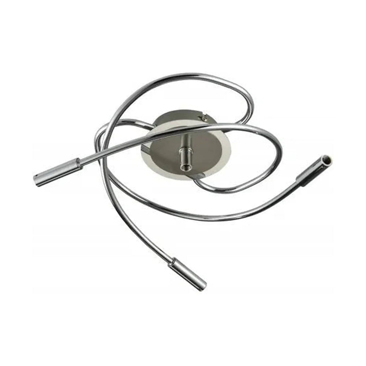 Armatuur plafondlamp rond gebogen 3-lichts