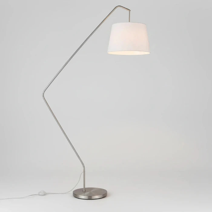 Design booglamp DUBLIN 225 cm met witte stoffen kap – van Villeroy & Boch