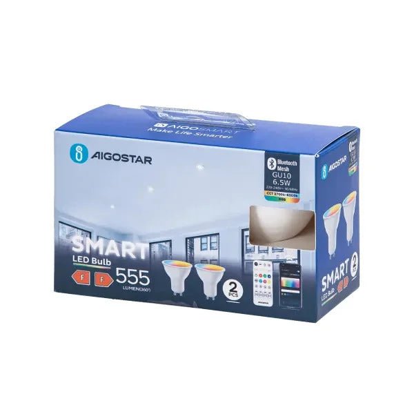 GB CCT6.5WBluetoothMESH 2er Set mitFernbedienungp