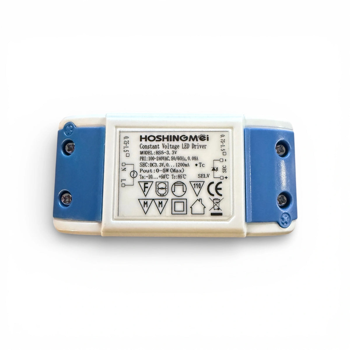 Hoshingmei HS5-3 Constant Voltage LED Driver 3V DC 5W 1200mA Ersatzteil