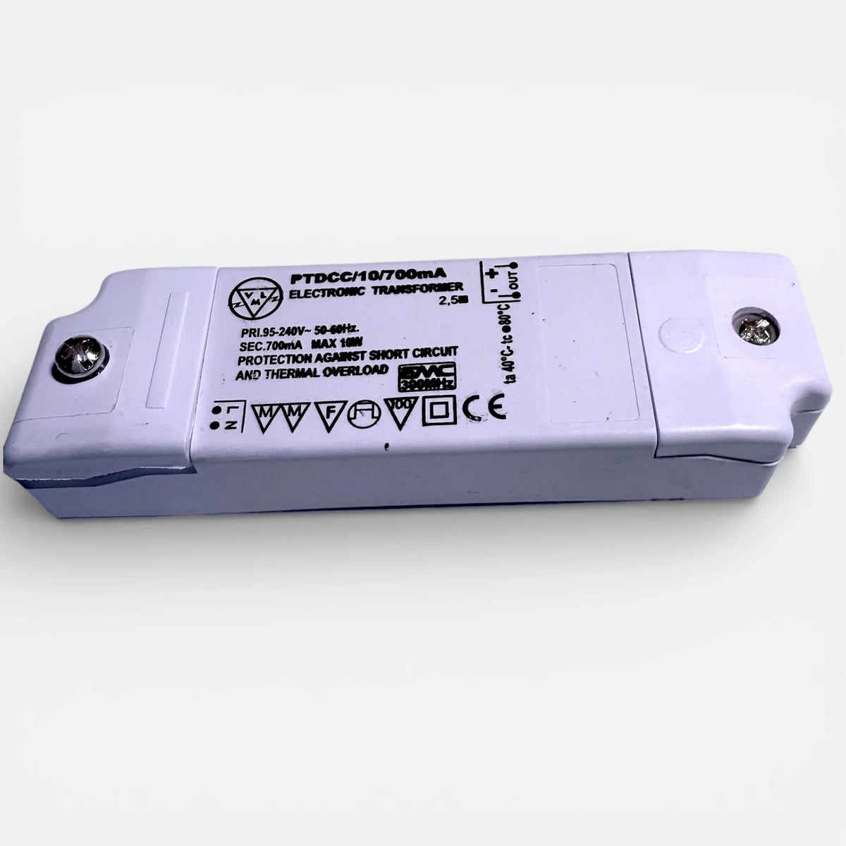 LED-Treiber 10 W 700 mA Konstantstrom Netzteil Relco VLM PTDCC/10/700mA für LED-Module