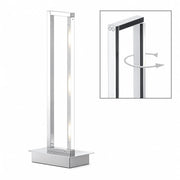 LED Tischleuchte Anders Chrom mit Touchdimmer – Design-Tischlampe