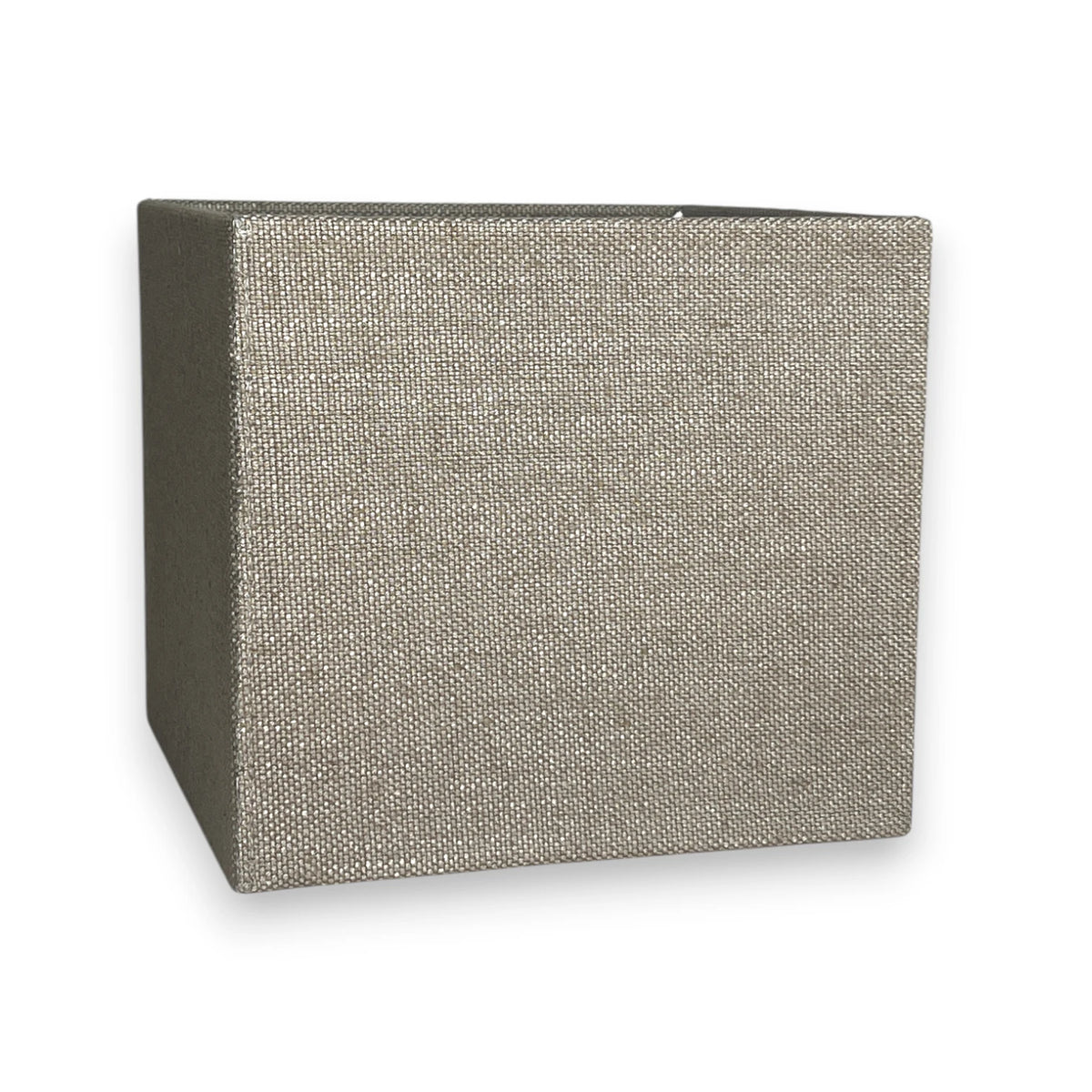 Grau-Braun Lampenschirm von Light & Living aus strukturiertem Stoff