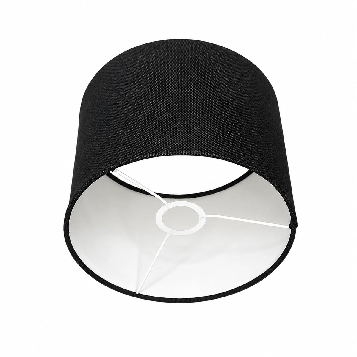 E27 Stofflampenschirm durchmesser 25 cm für Tischlampe oder Hängelampe