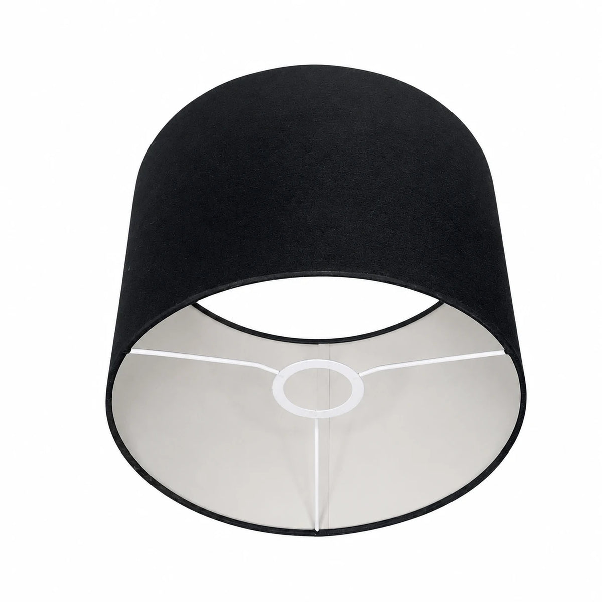 E27 Stofflampenschirm durchmesser 25 cm für Tischlampe oder Hängelampe