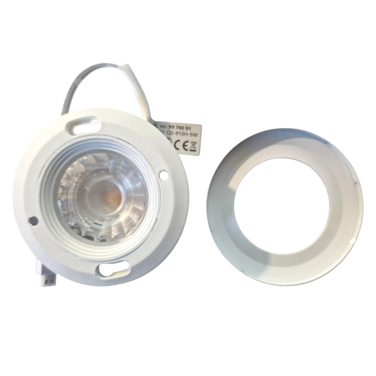 Malmbergs MD-99 LED Ersatzspot Weiß 9974091 – 5W, 2700K, IP44, für LED Kit 9974365 Model: QS-913H-5W