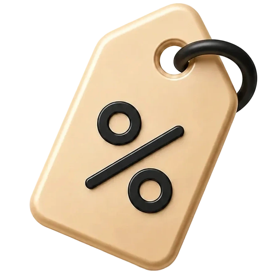 Rabatt Icon für Sale Angebote und Preisvorteile