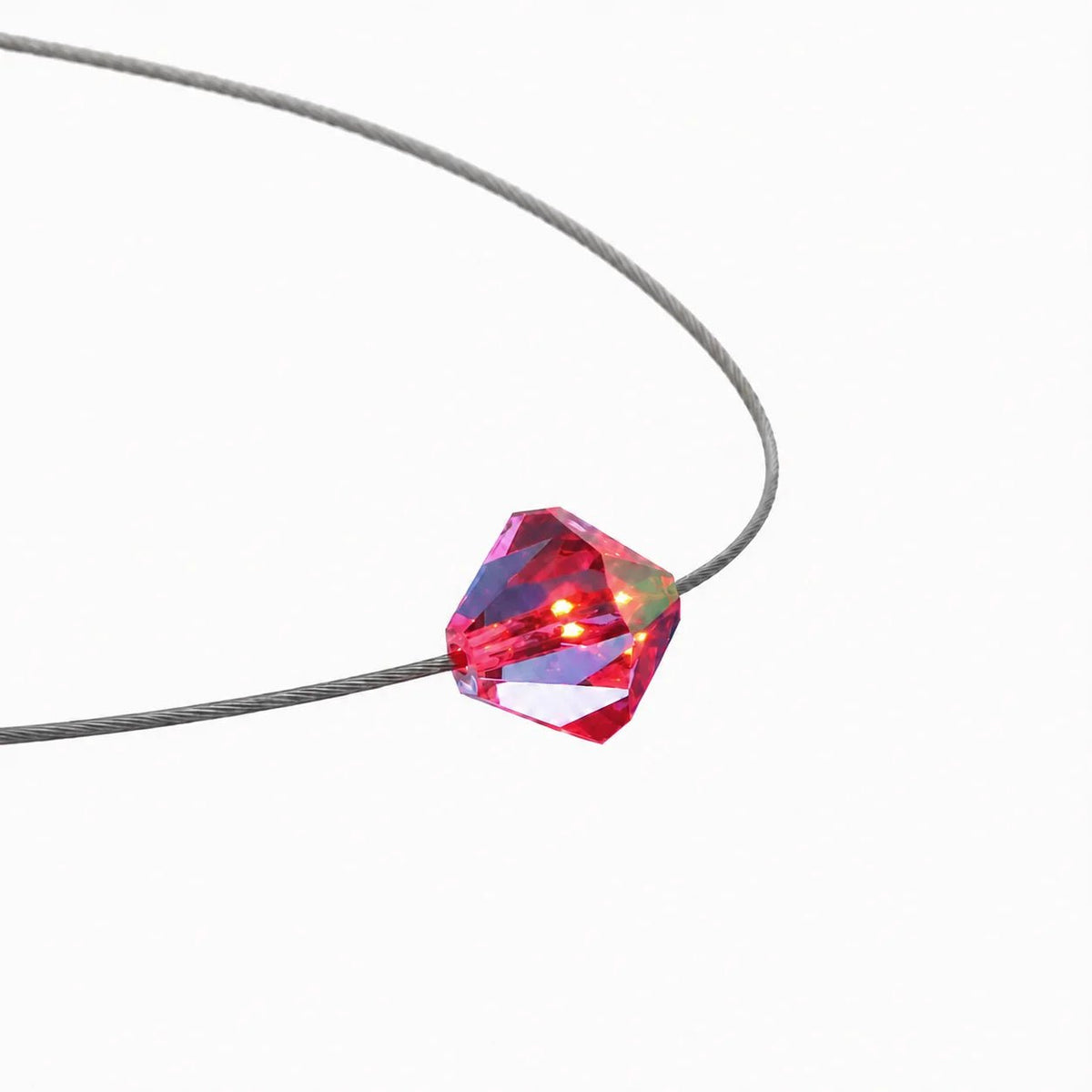 Leuchtendes Armband LED Kristall Bicone 