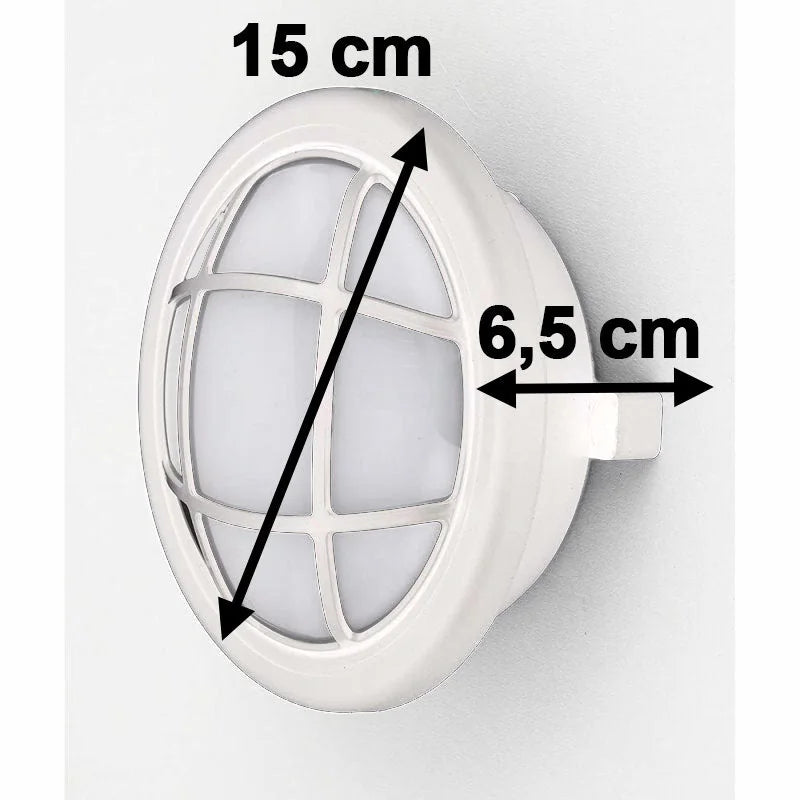 Odense LED Außen Decken-/Wandleuchte IP65 weiß