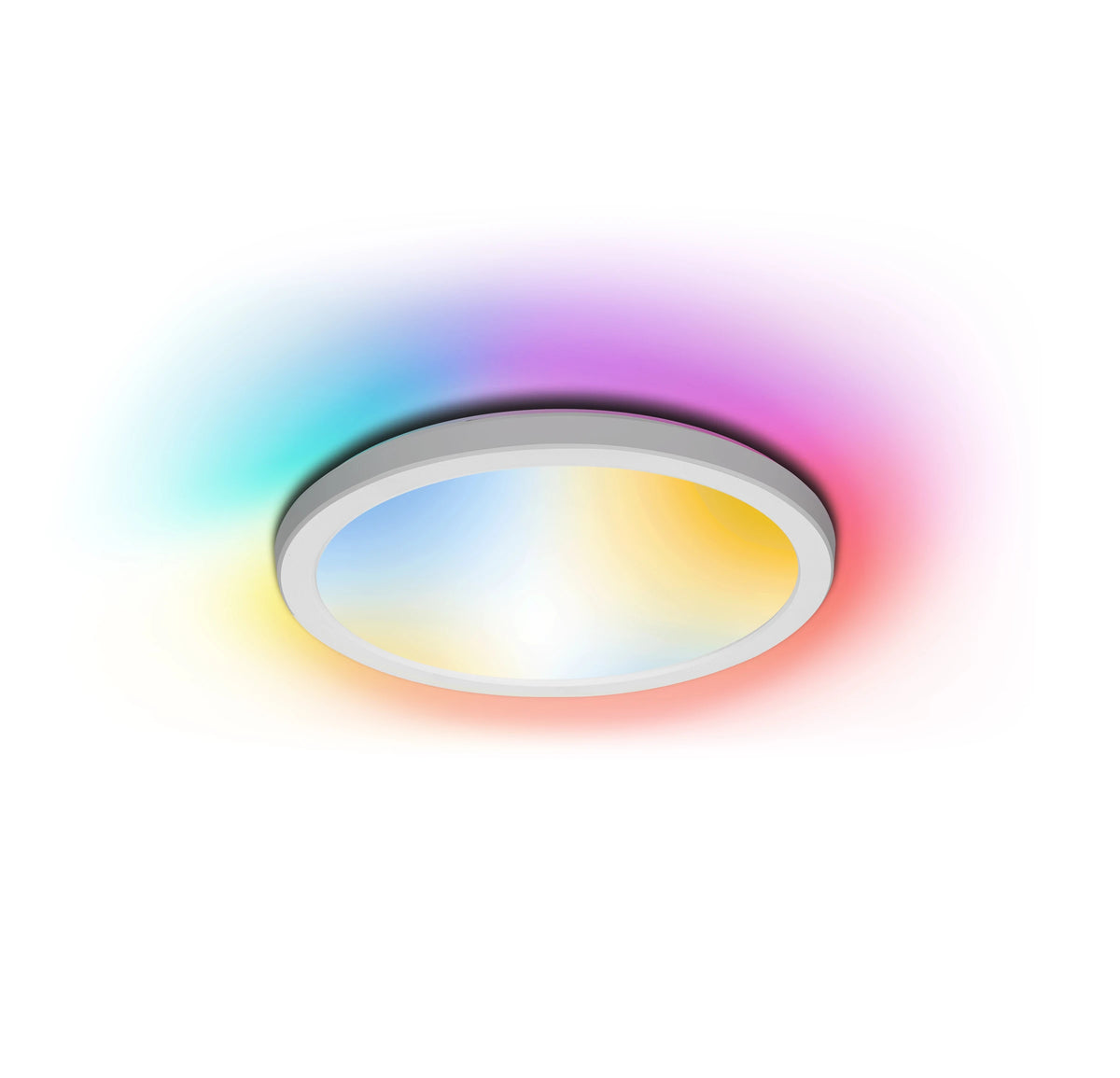 Aigostar smarte LED-Deckenleuchte – 22 W RGB+CCT, WLAN, ultraflach Ø 29,5 cm – Produktansicht 6
