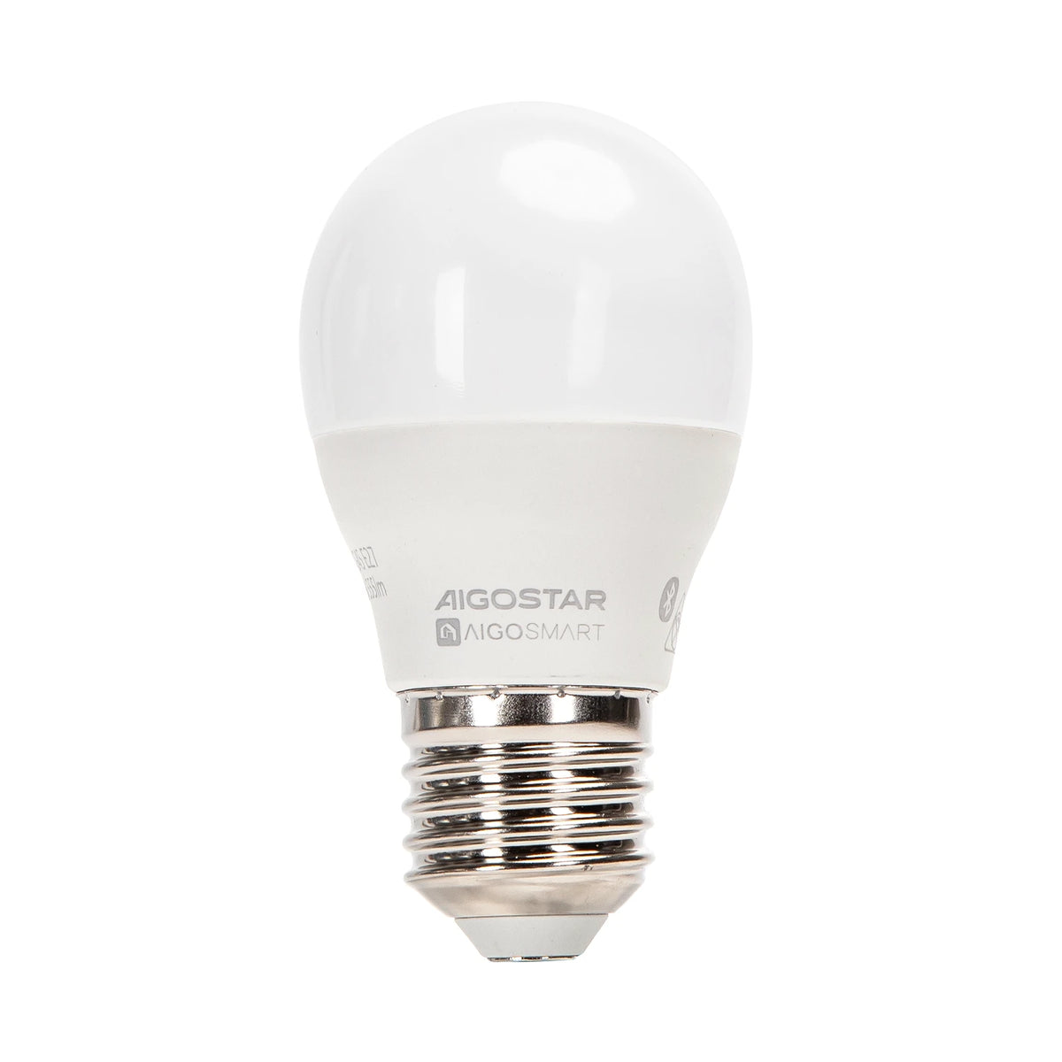 Aigostar smarte LED-Lampen E27 G45 – 4er-Set, 6,5 W RGB+CCT, Bluetooth Mesh – Produktansicht 2