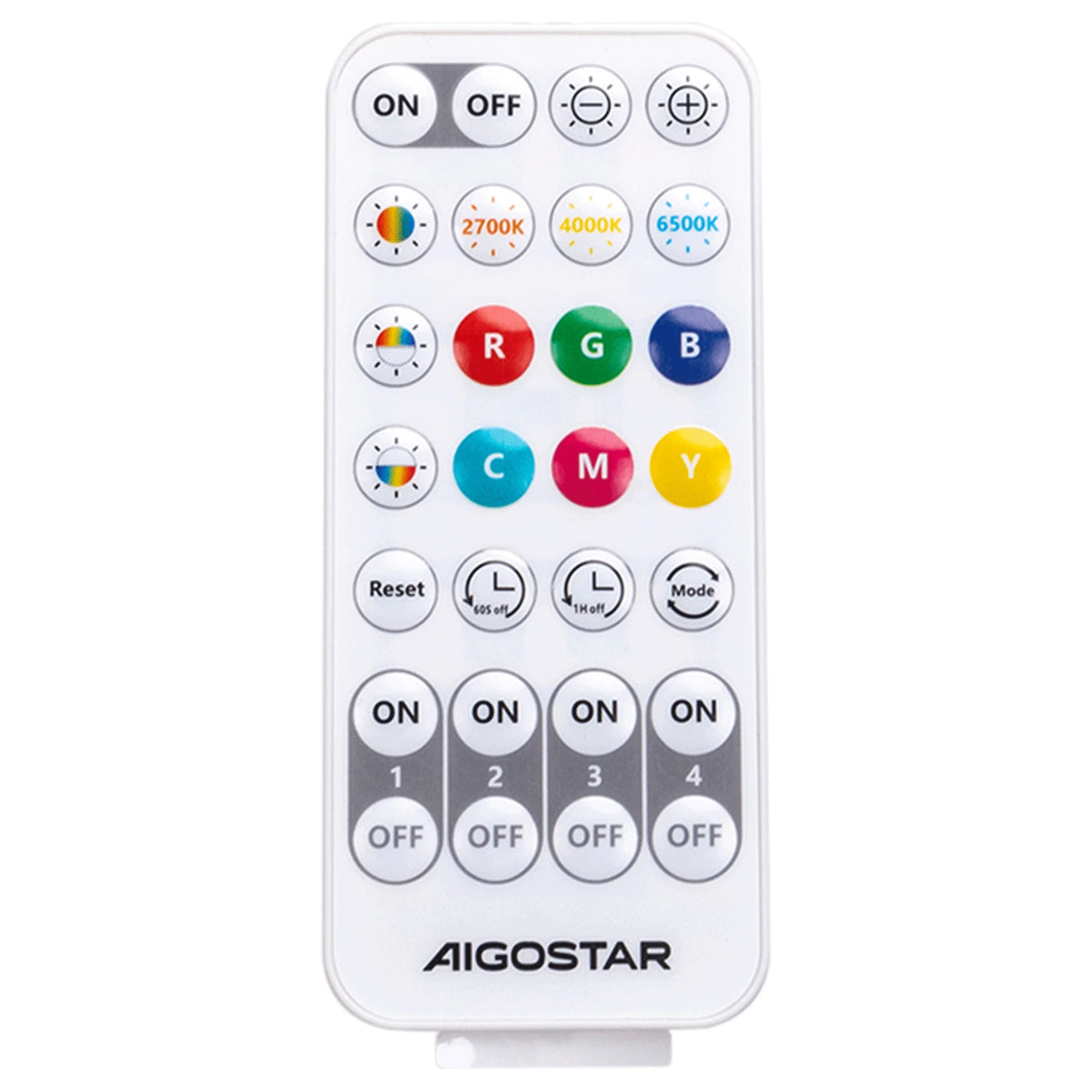 Aigostar Mirage smarte LED-Stehleuchte – 8 W RGB+CCT, Bluetooth Mesh, 150 cm – Produktansicht 2