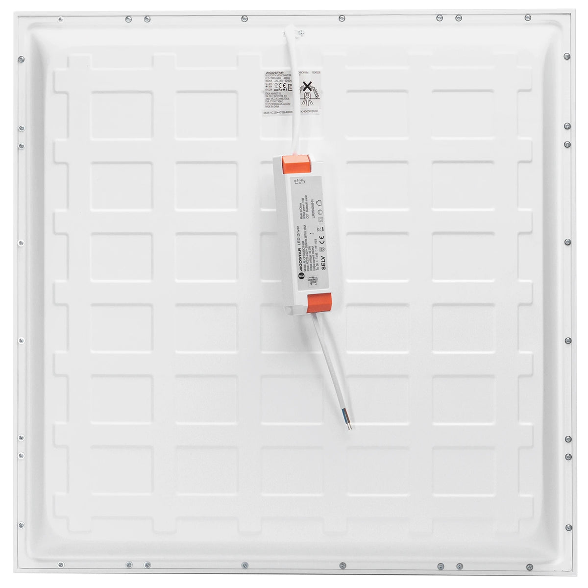 Aigostar Smart LED-Panel 595 × 595 mm – 36 W, CCT, Bluetooth Mesh – Produktansicht 2