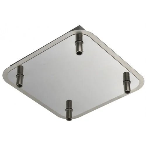 Armatur Deckenlampe quadratisch 4 flammig