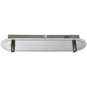 Armatur Wandlampe 2 flammig 28cm rund mit Schalter