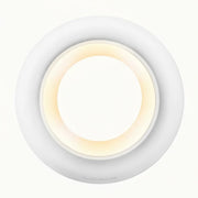 LED Wandleuchte rund weiß Aura Wall Effektleuchte – Wandleuchte LED