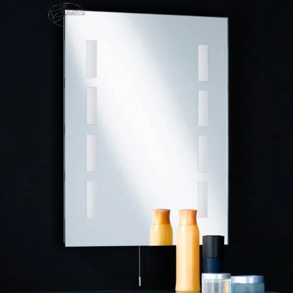 MIRRO 26162 beheizbare Spiegelleuchte 39 x 50cm