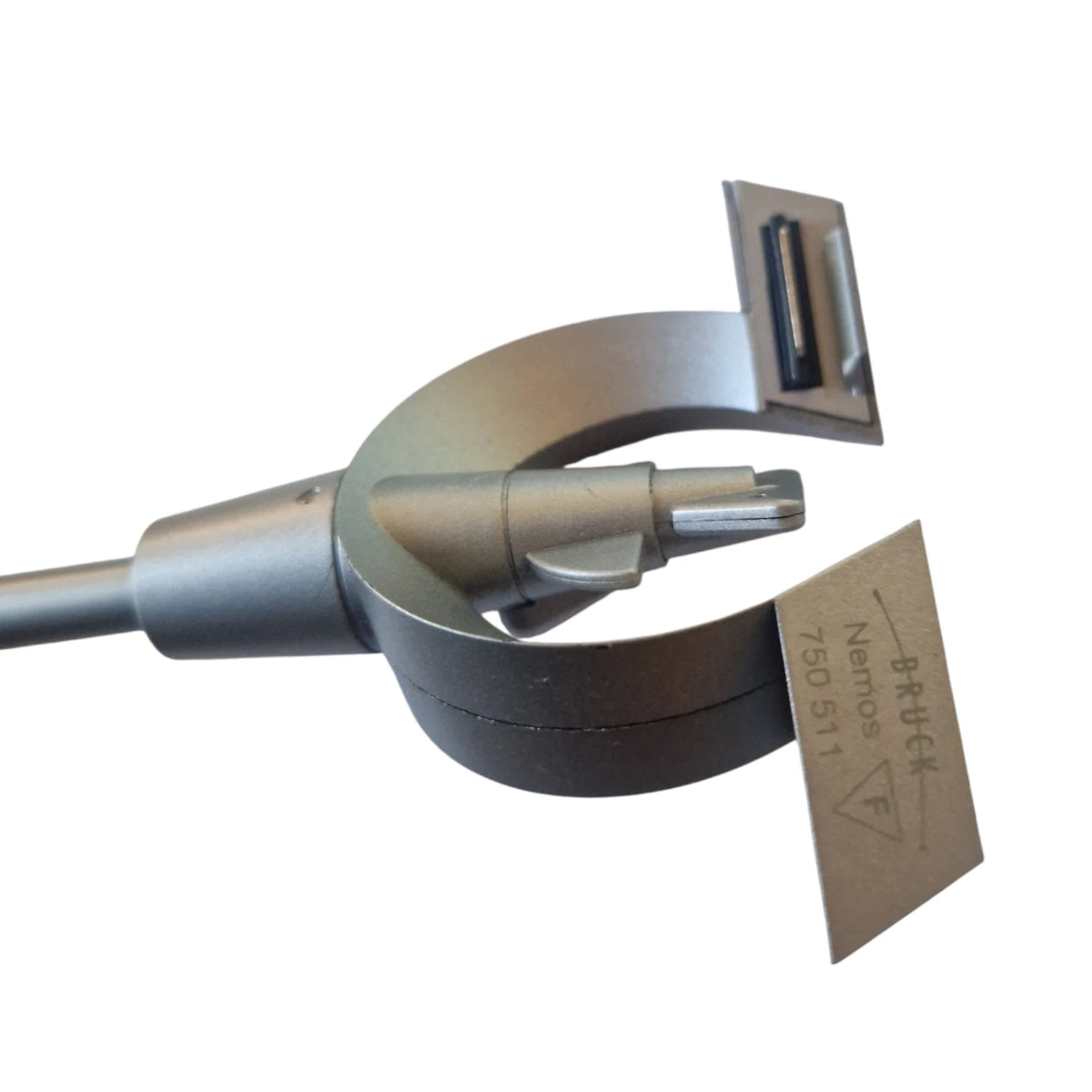 "BRUCK Taurus 30 Schienenleuchte mit langem Stab Silber Türkis