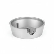Anschluss Dose für Lampe Decken Baldachin Silber
