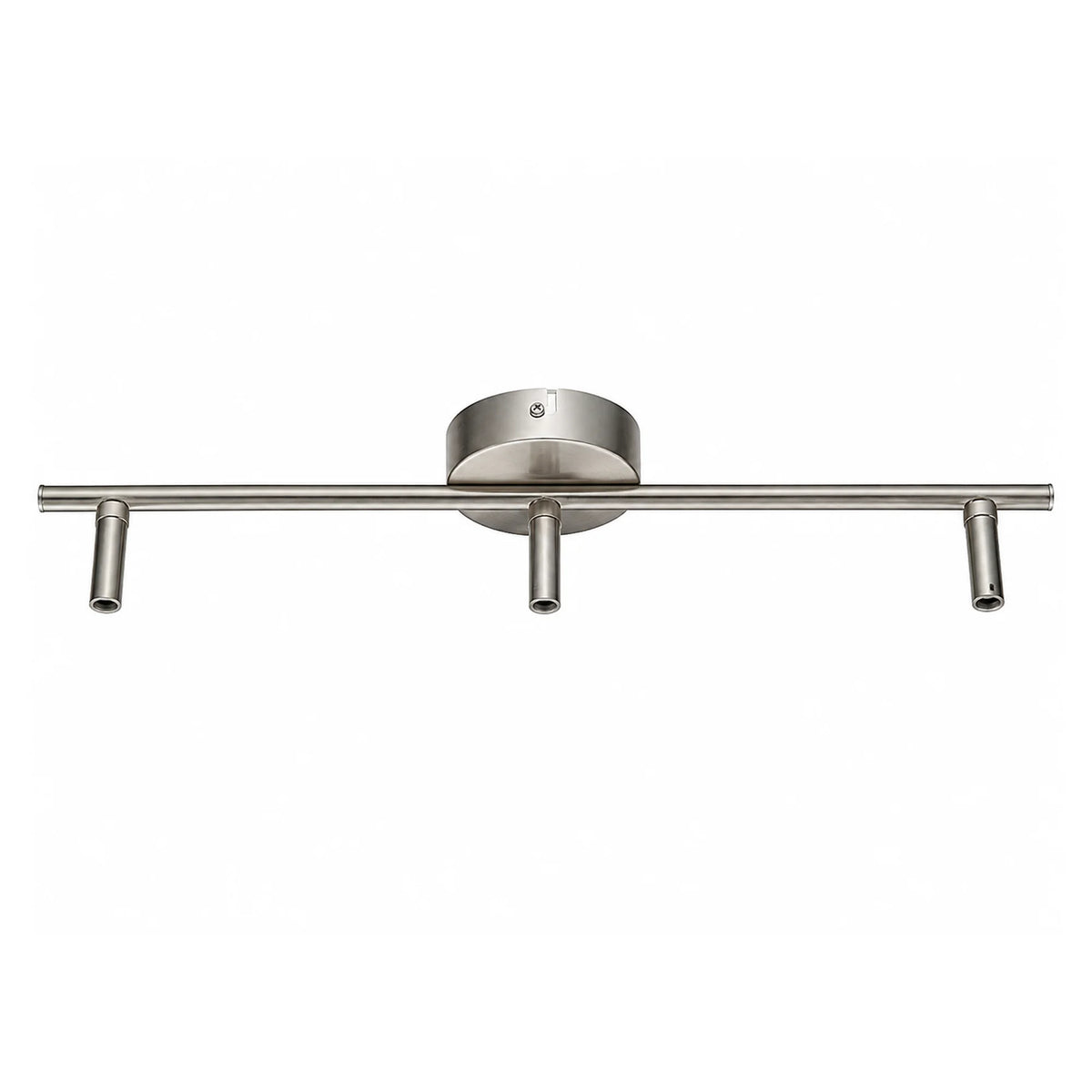ESTO Vario Home Deckenlampen-Armatur 3-flammig in Silber, 48 cm lang, freigestellt ohne Leuchtenköpfe, Artikelnummer SW12908