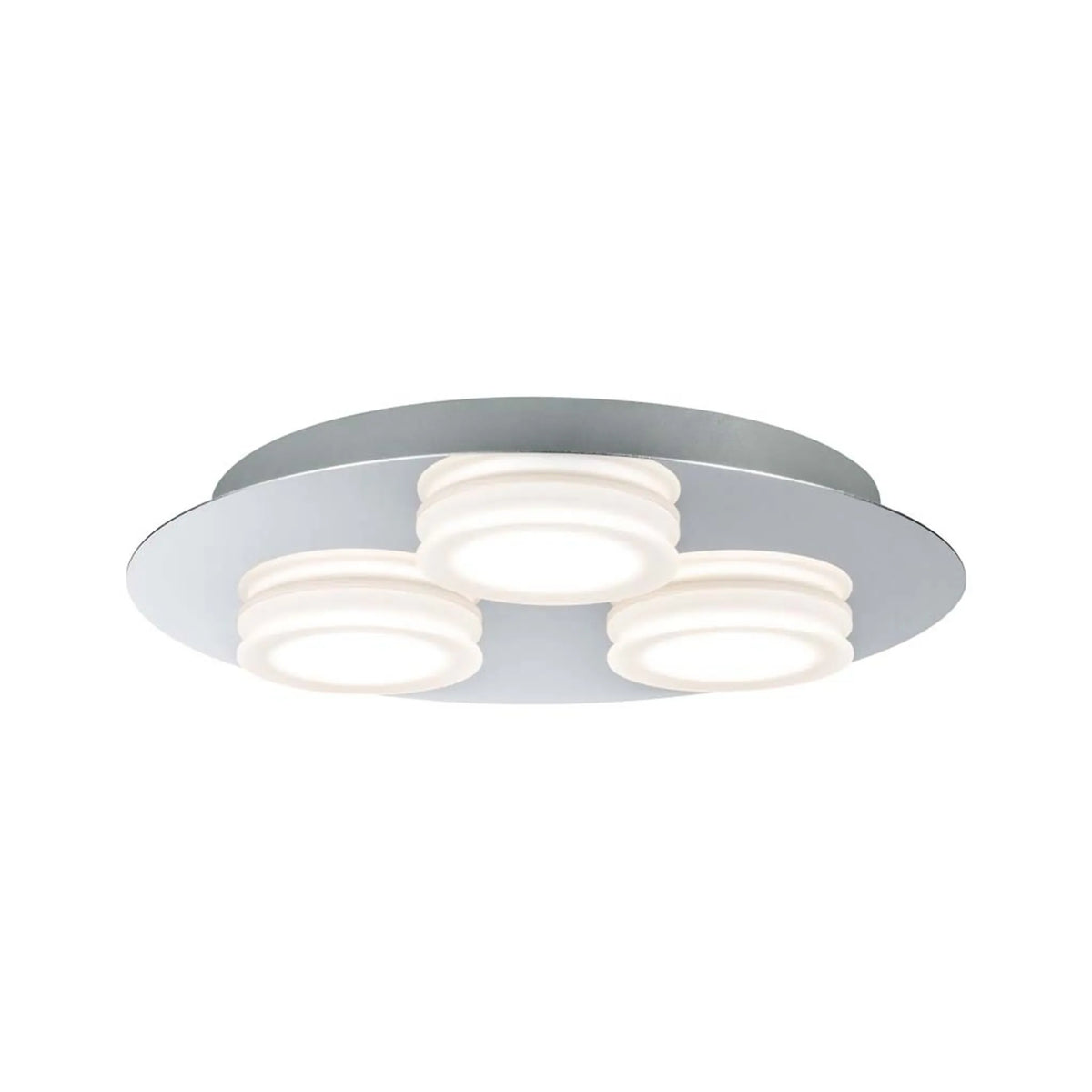 Paulmann Doradus 708.74 LED Deckenleuchte Chrom glänzend rund 25 cm