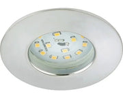LED Einbauspot Aluminium 5,5W dimmbar IP44 ultra slim – Einbaustrahler IP44, dimmbar, 75mm