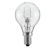 E14 Halogen 18W Glas Tropfenform klar dimmbar Paulmann 314.65 230V kleines Schraubgewinde Hochvolt Halogen Leuchtmittel aus Glas klar transparent warmweiß 2700K 45mm durchmesser 8cm hoch 4000870314654