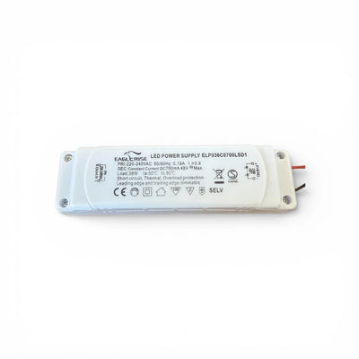 LED-driver 700mA dimbaar (faseafsnijding/-aansnijding) – EagleRise ELP036C0700LSD1 constantestroom 36W, 220–240V