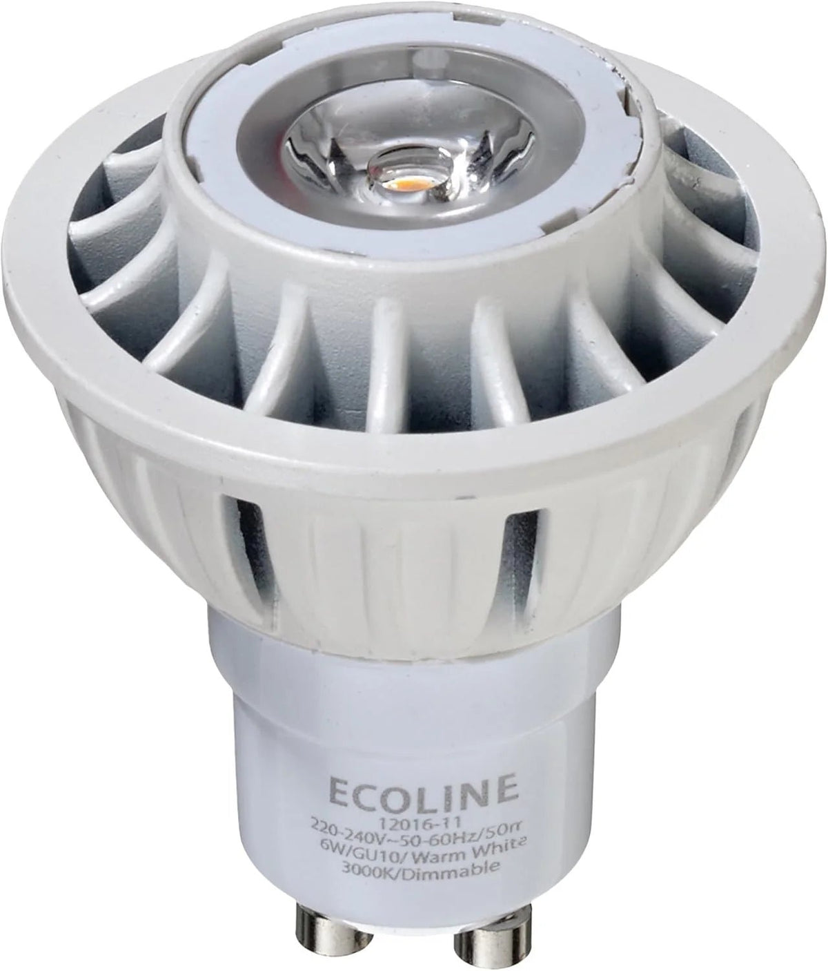 gu10 led dimmbar 6w leuchtmittel birne warmweiß 230v schmaler abstrahlwinkel punktstrahl