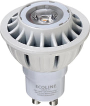 gu10 led dimmbar 6w leuchtmittel birne warmweiß 230v schmaler abstrahlwinkel punktstrahl