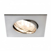 LED Einbaustrahler schwenkbar eckig satin 927.72 Paulmann – Einbaustrahler IP23, schwenkbar, dimmbar, 50mm