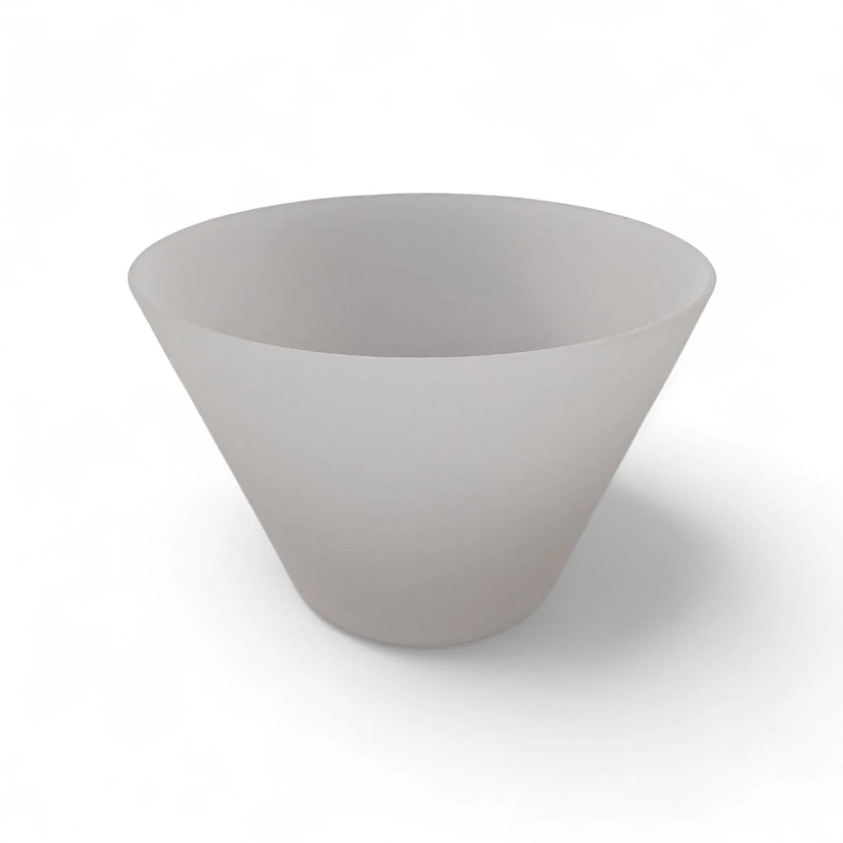 Lampenglas weiß E14 16cm Durchmesser Lampenschirm aus Glas konisch für Hängelampe Spirit 92371 sompex