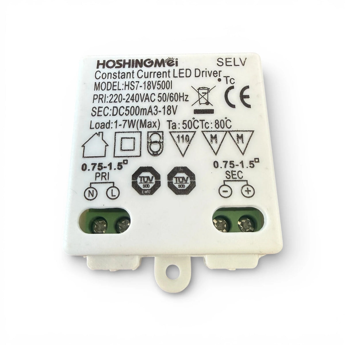 HOSHINGMEI HS7-18V500I LED Treiber 500mA Konstantstrom Driver