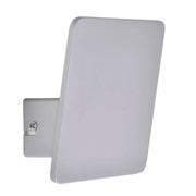 Indirekte LED Wandlampe flach eckig Aluminium 