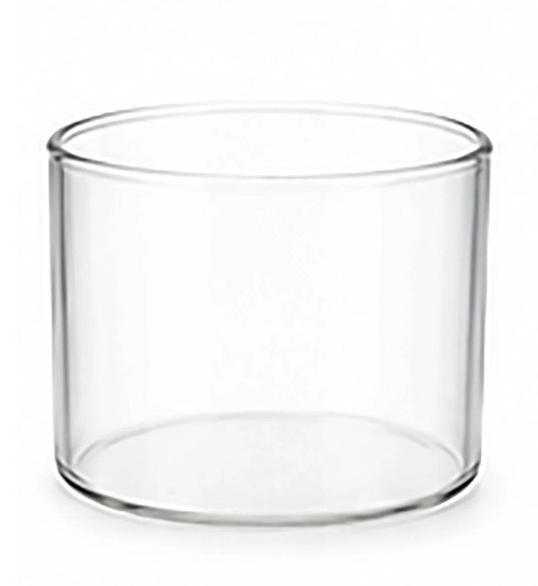 Teelichtglas aus klaren Glas 3,5cm hoch Ø 4,2cm - Kerzenglas, Windlicht passgenaues teelichtglas transparent aus dünnen glassompex 32150 endless light