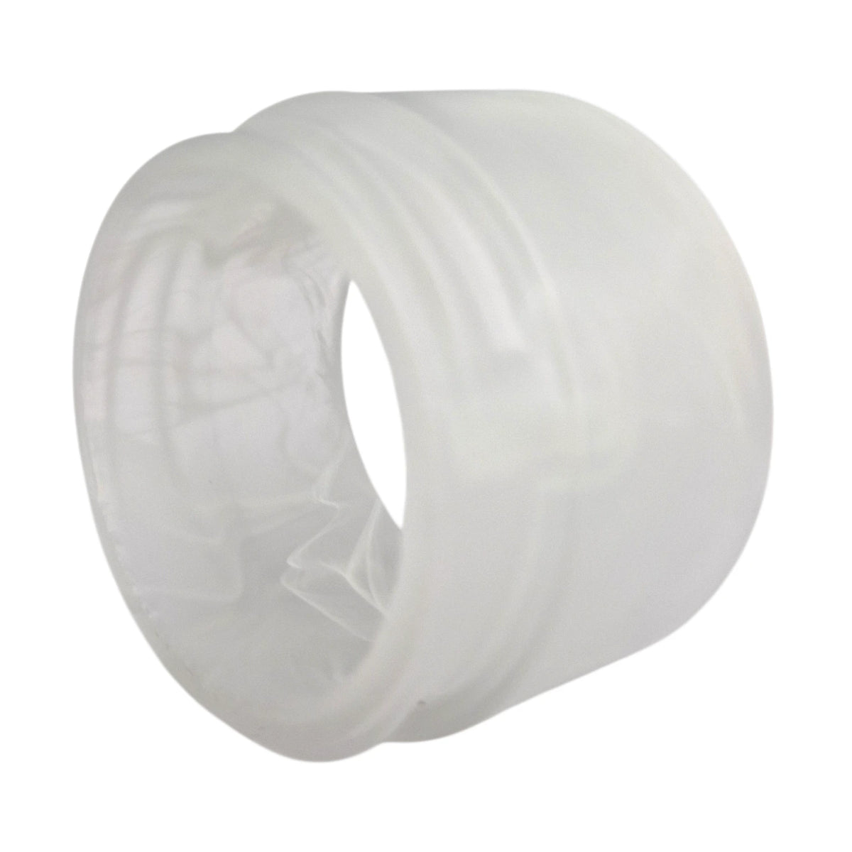 Lampenglas Alabaster Weiß mit Schraubgewinde Ø70 mm Ersatzglas Öffnung 52 mm