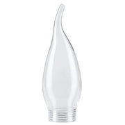 Lampenglas Kerze Windstoß mit Schraubgewinde Glas klar 10,5 cm Paulmann 870.06 lampenschirm glas kerze mit zipfel