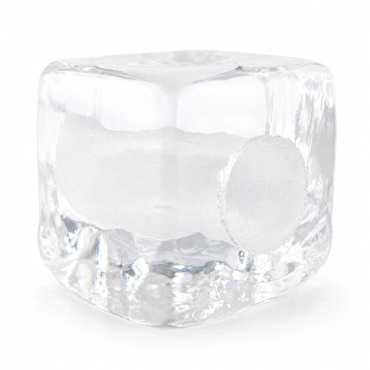 Lampenglas G4 Würfel klar 25 × 25 mm mit 11 mm Aufnahme als Ersatzglas für Leuchten