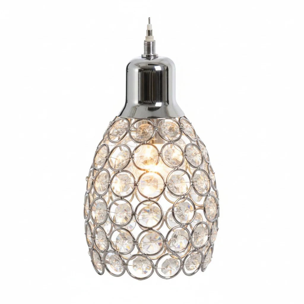 LED Lampenkopf 4W Chrom mit Kristallen ESTO Vario Home – Strahler / Spotbeleuchtung